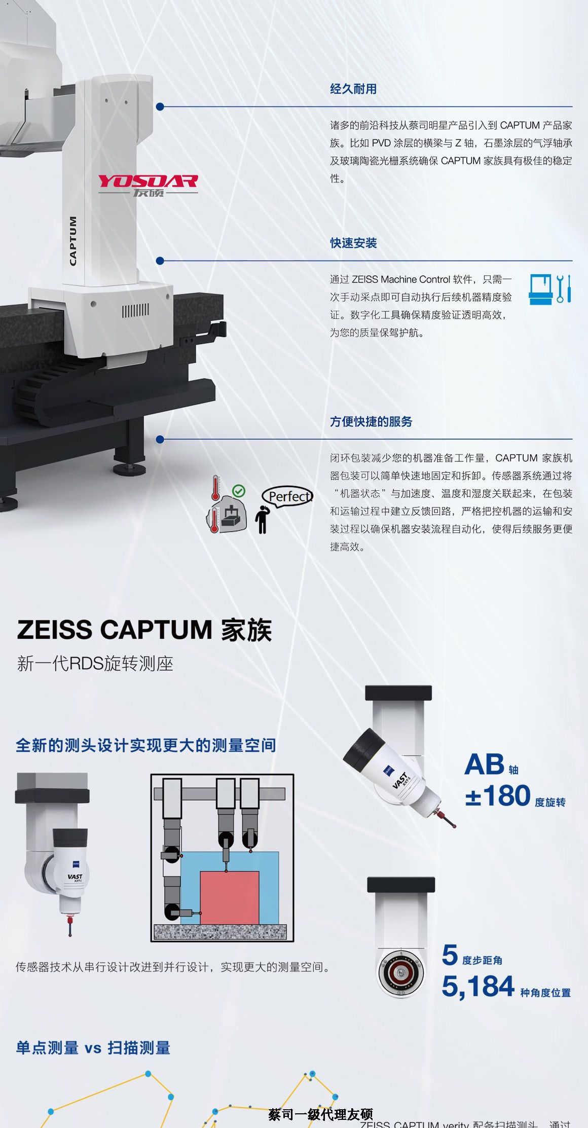 天水蔡司三坐标CAPTUM